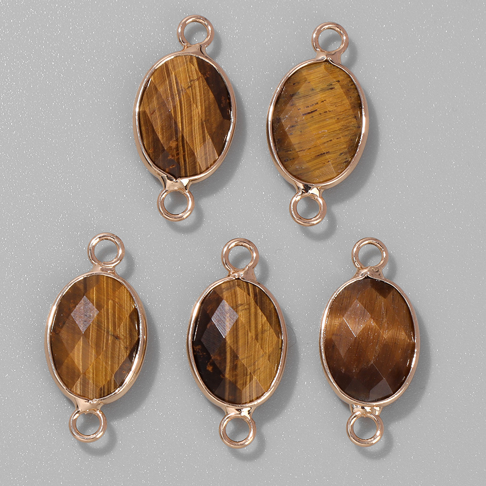 Vintage Fashion Online - 3 buah liontin batu alami segi