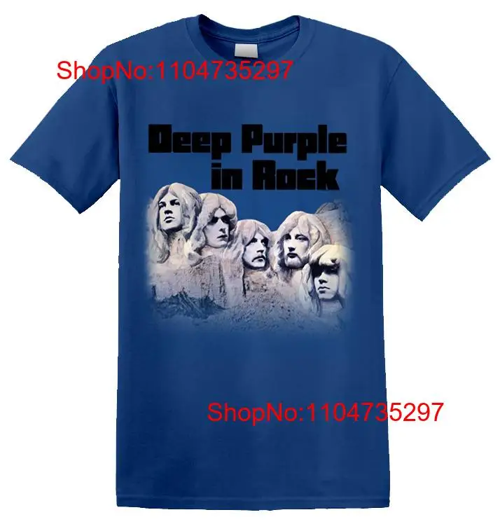 Vintage Fashion Jersey - Kaus 'In Rock' Ungu Tua Atasan