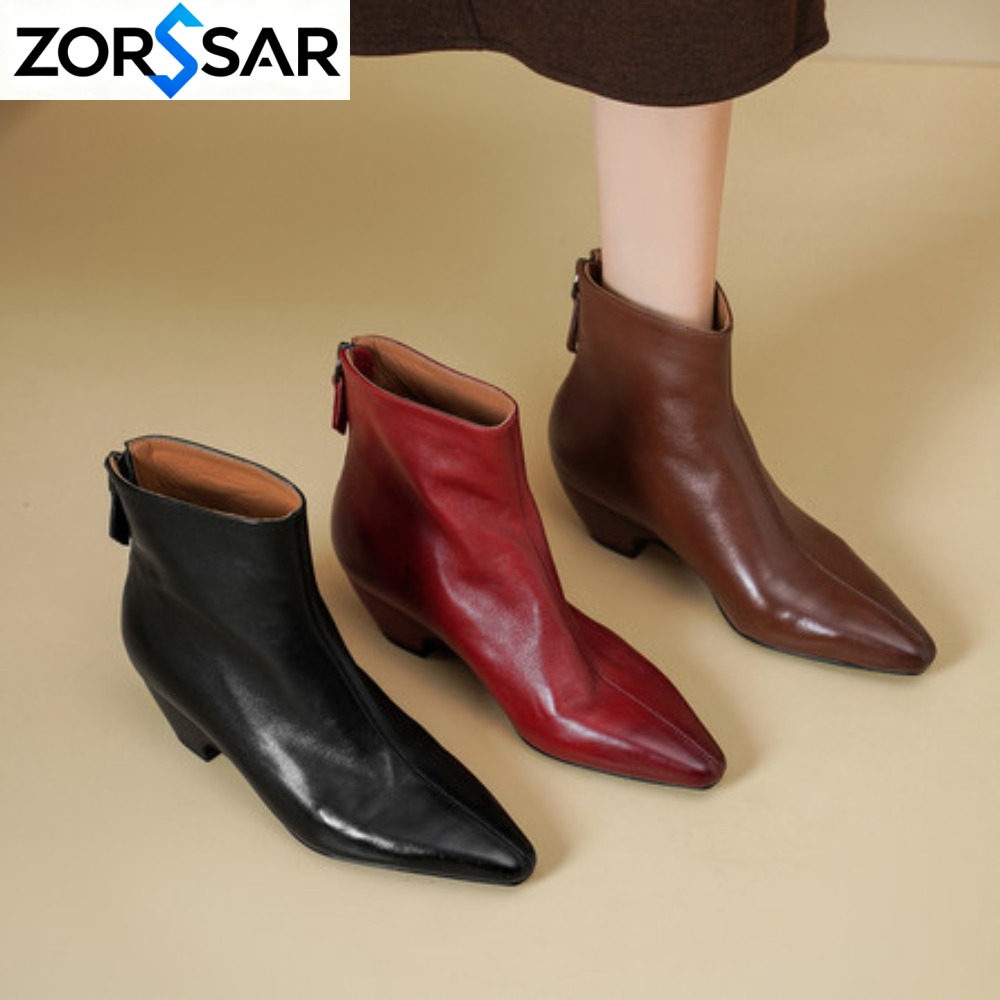 Vintage Fashion Online - Sepatu Bot Wanita Model Vintage dengan