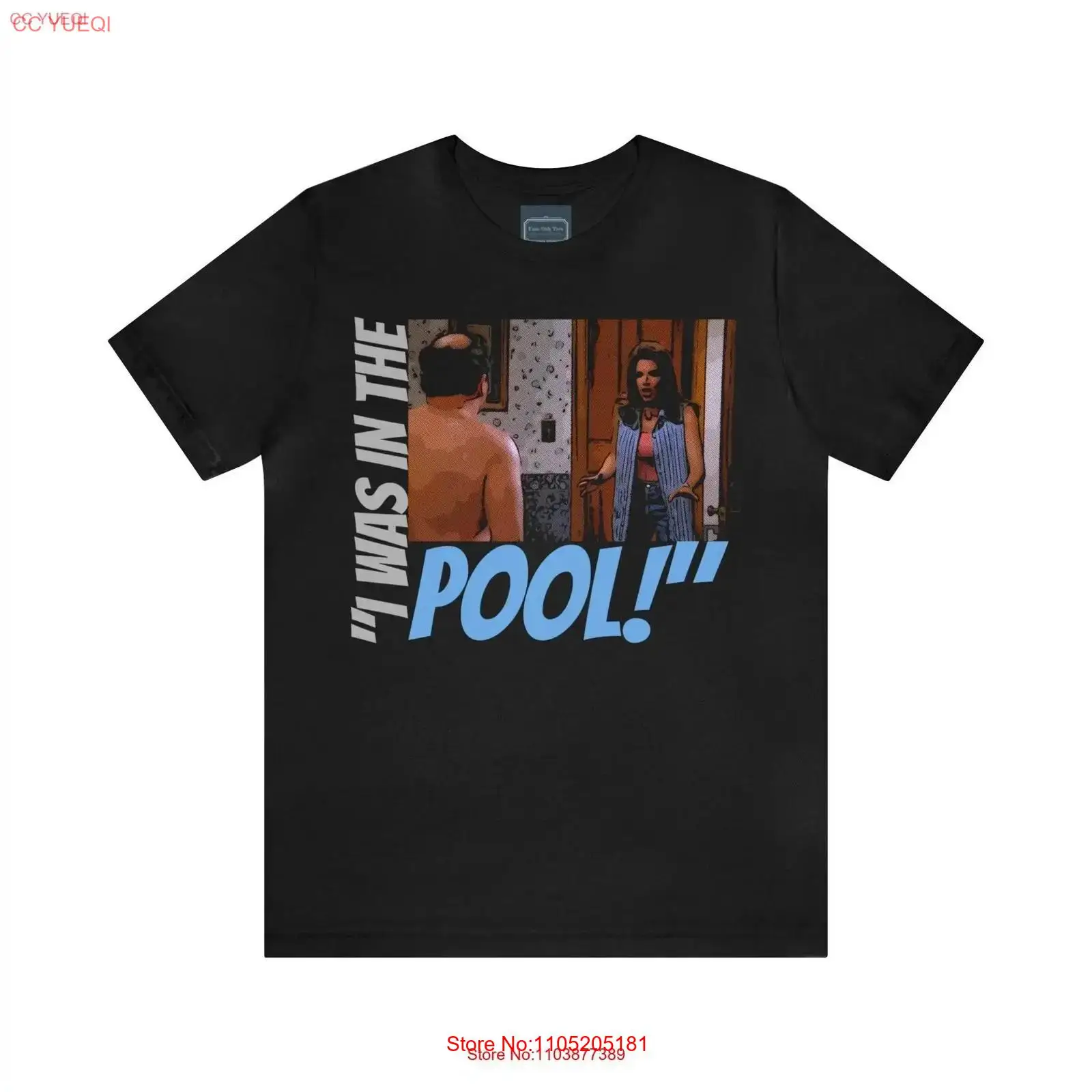 Vintage Fashion Quotes - Kaos Jersey Seinfeld, kutipan serial TV,
