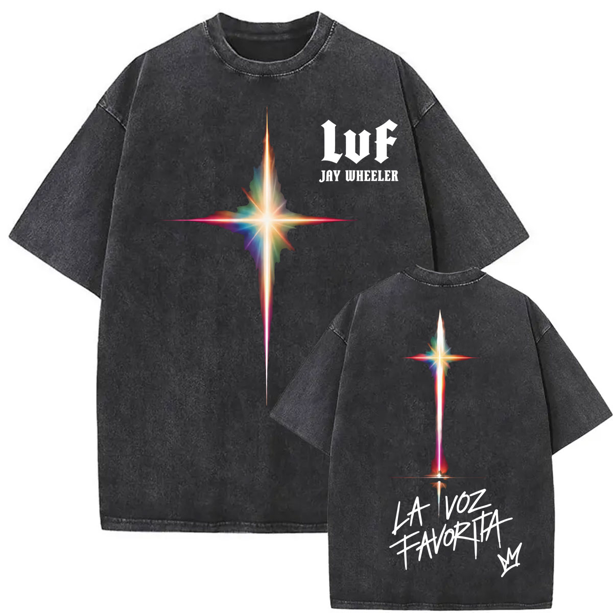 Vintage Fashion La - Kaos dengan Motif Tur La Voz