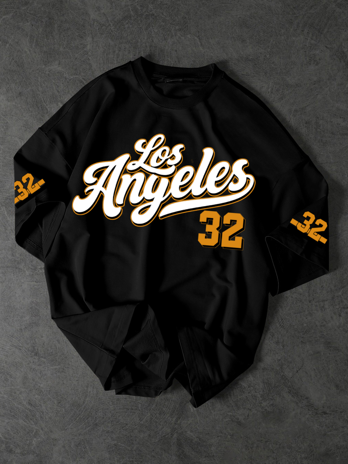 Vintage Fashion La - Kaos Grafis Streetwear Basket Vintage LA