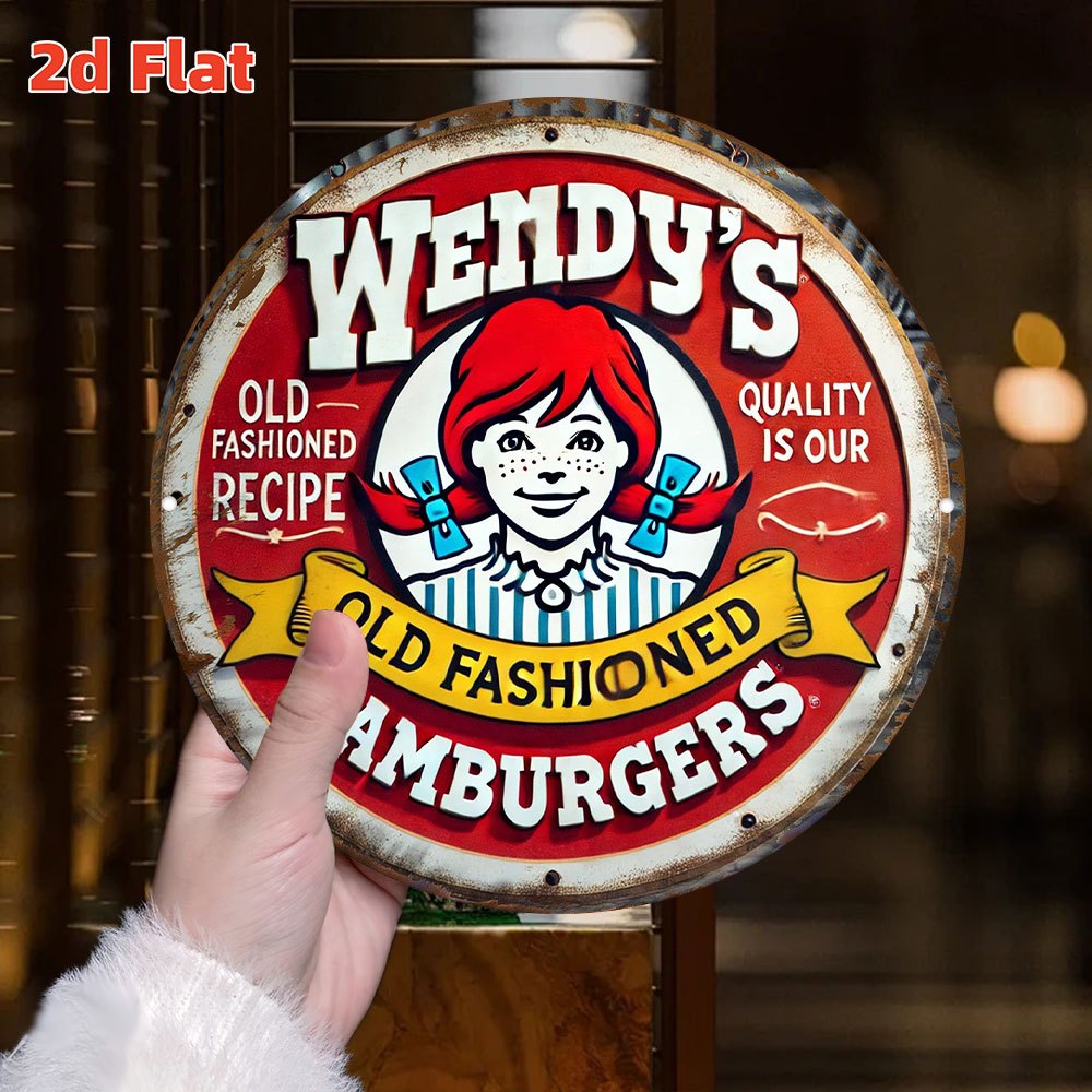 Papan Logam Bulat Vintage Wend - Vintage Fashion Hamburg ulasan dan harga