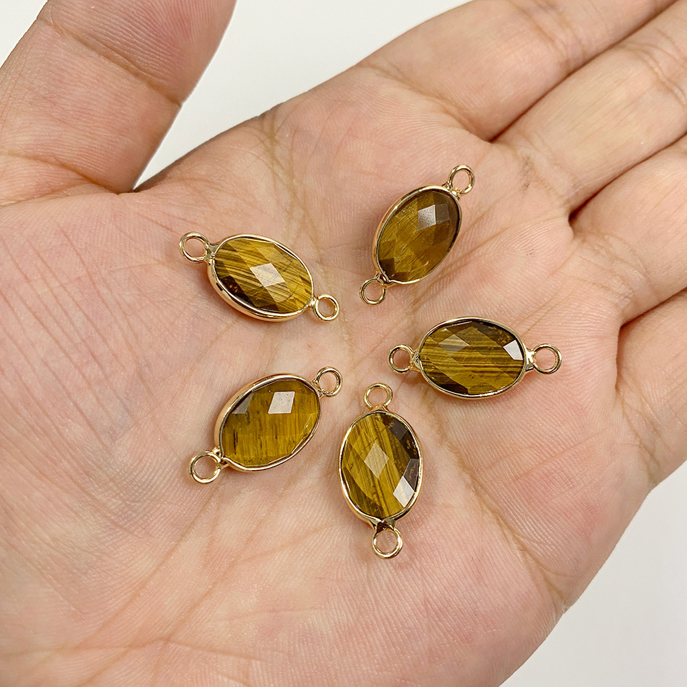 3 buah liontin batu alami segi - Vintage Fashion Online ulasan dan harga