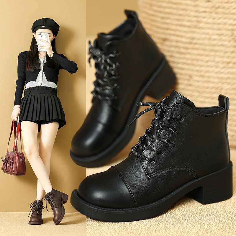 Sepatu Bot Pendek Wanita Musim - Vintage Outdoor Fashion ulasan dan harga