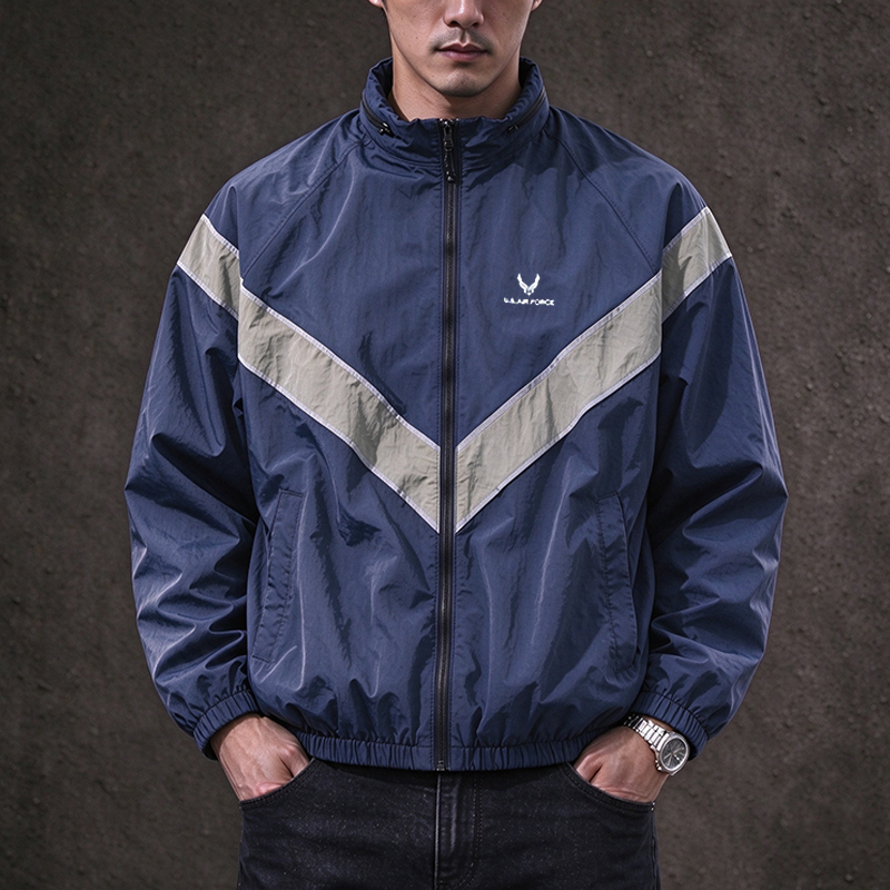 Jaket Windbreaker Militer Vint - Vintage Windbreaker Nylon ulasan dan harga