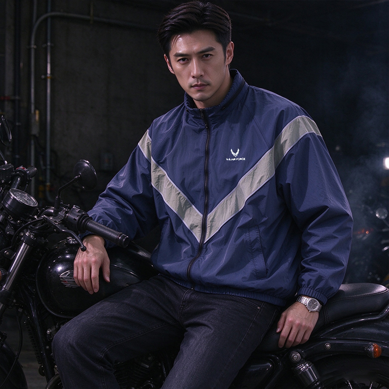 Jaket Windbreaker Militer Vint - Vintage Windbreaker Nylon ulasan dan harga