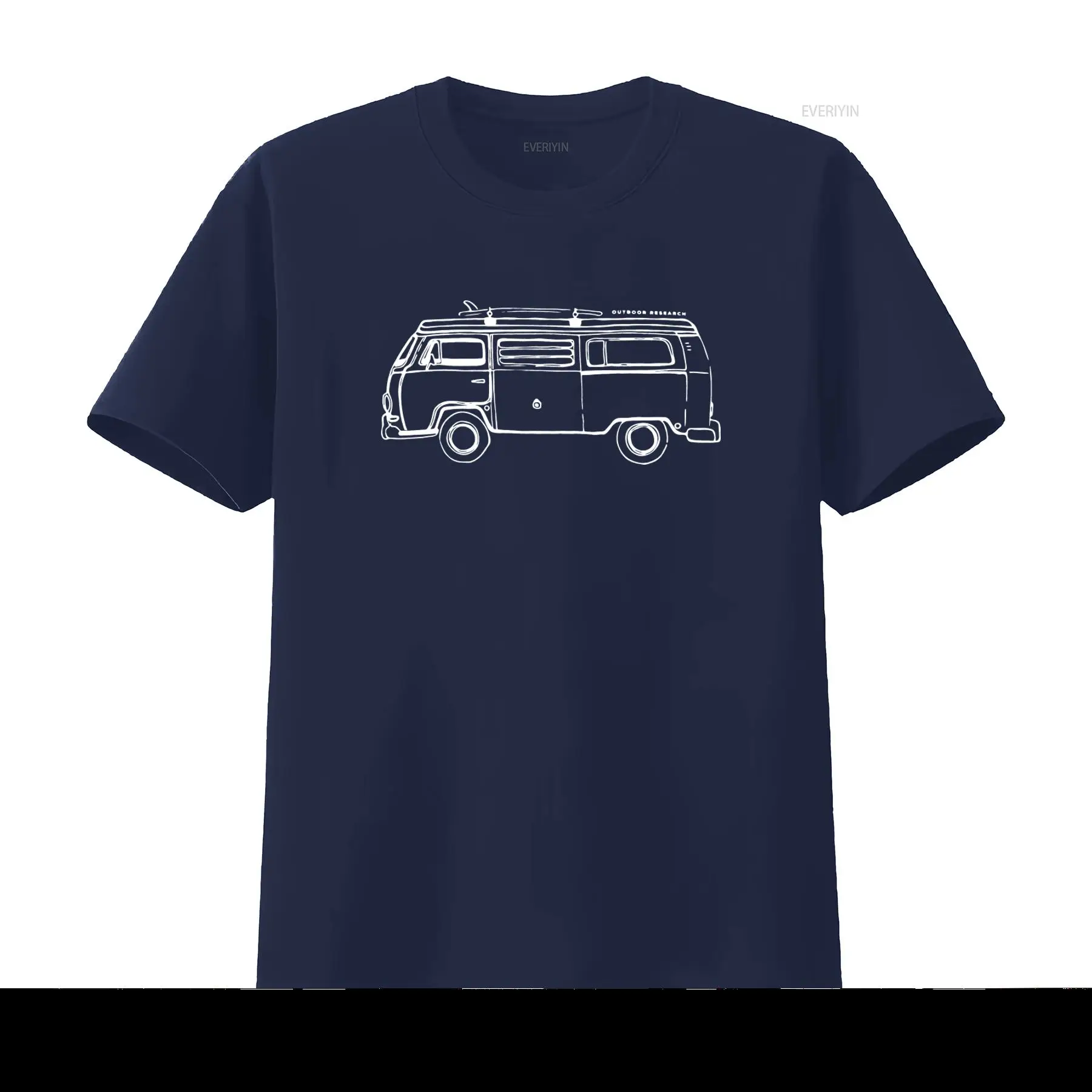 Kaos Retro Van dari Outdoor Re - Vintage Fashion Research ulasan dan harga
