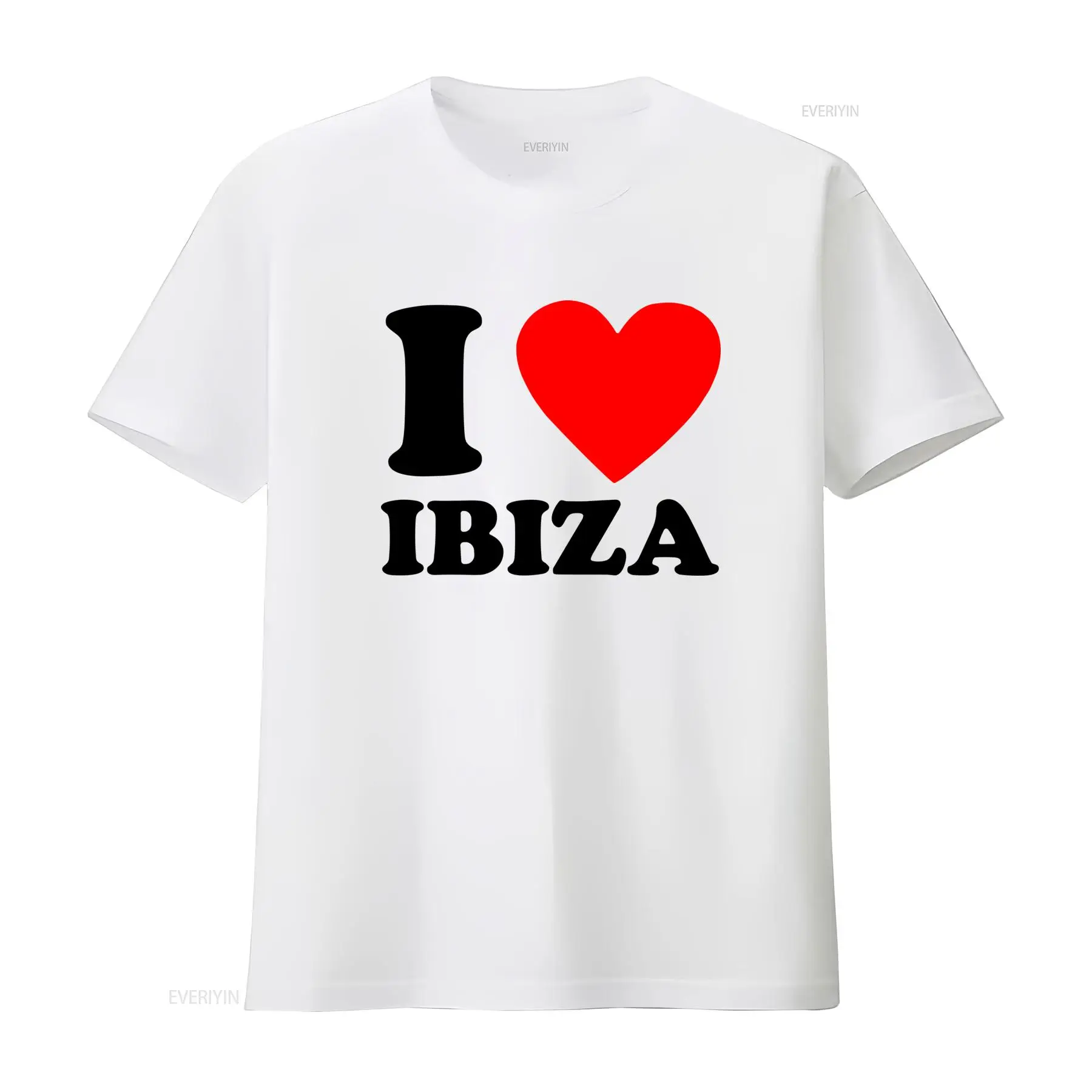 Kaos Liburan I Love Heart Ibiz - Vintage Fashion Jersey ulasan dan harga