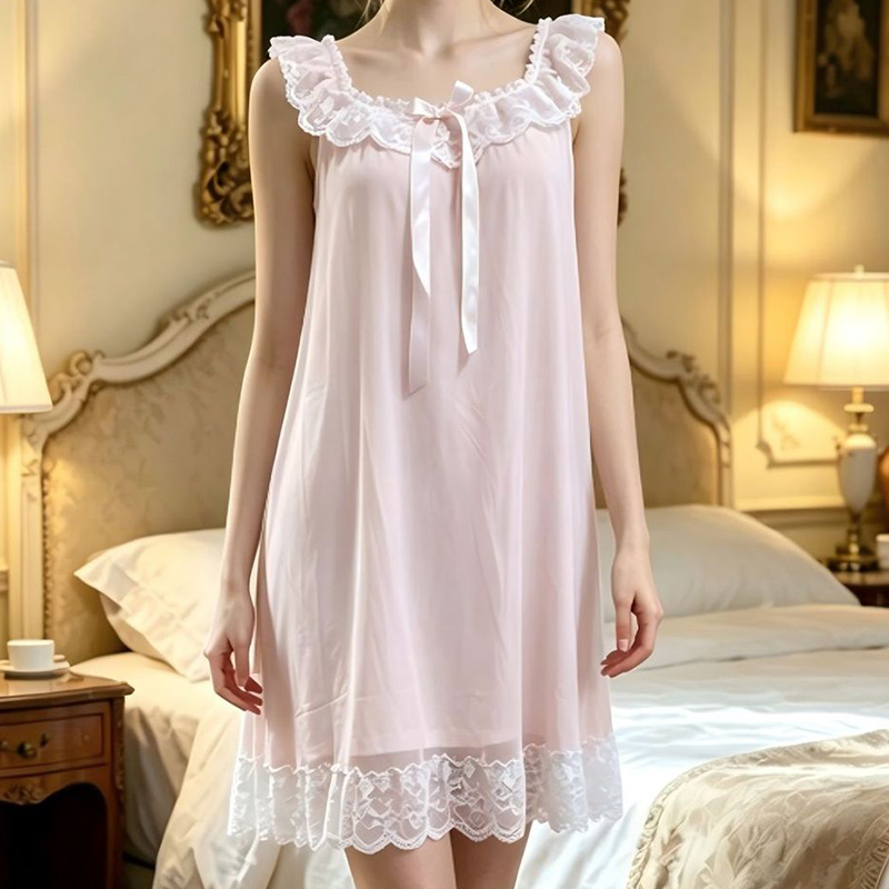 Gaun Tidur Wanita Tanpa Lengan - Vintage Fashion Dresses ulasan dan harga