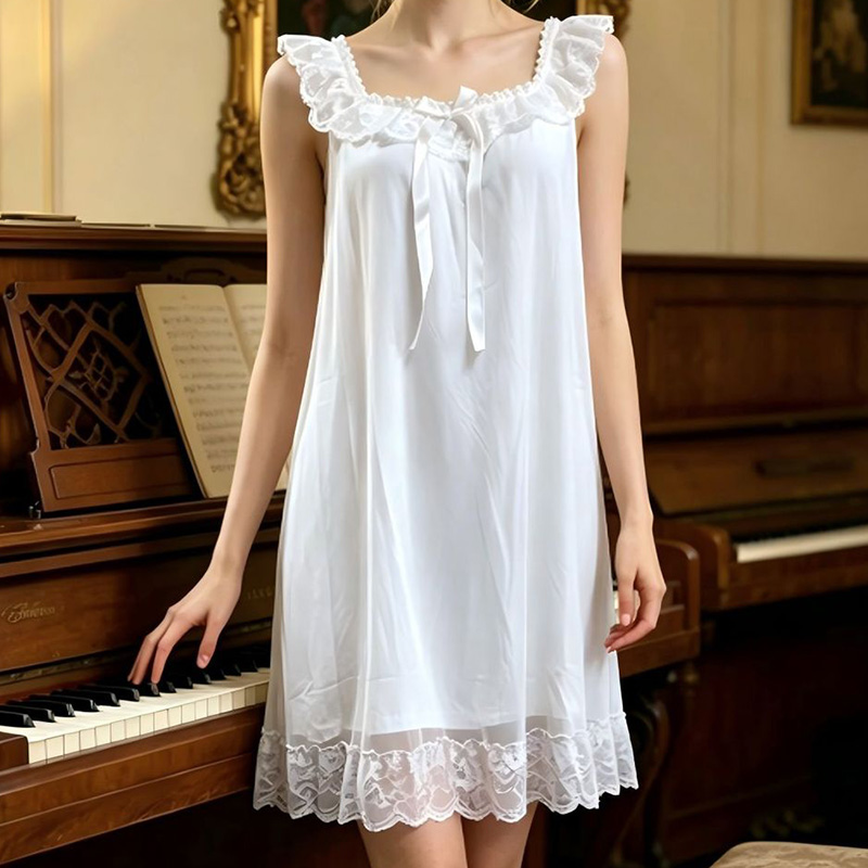 Gaun Tidur Wanita Tanpa Lengan - Vintage Fashion Dresses ulasan dan harga