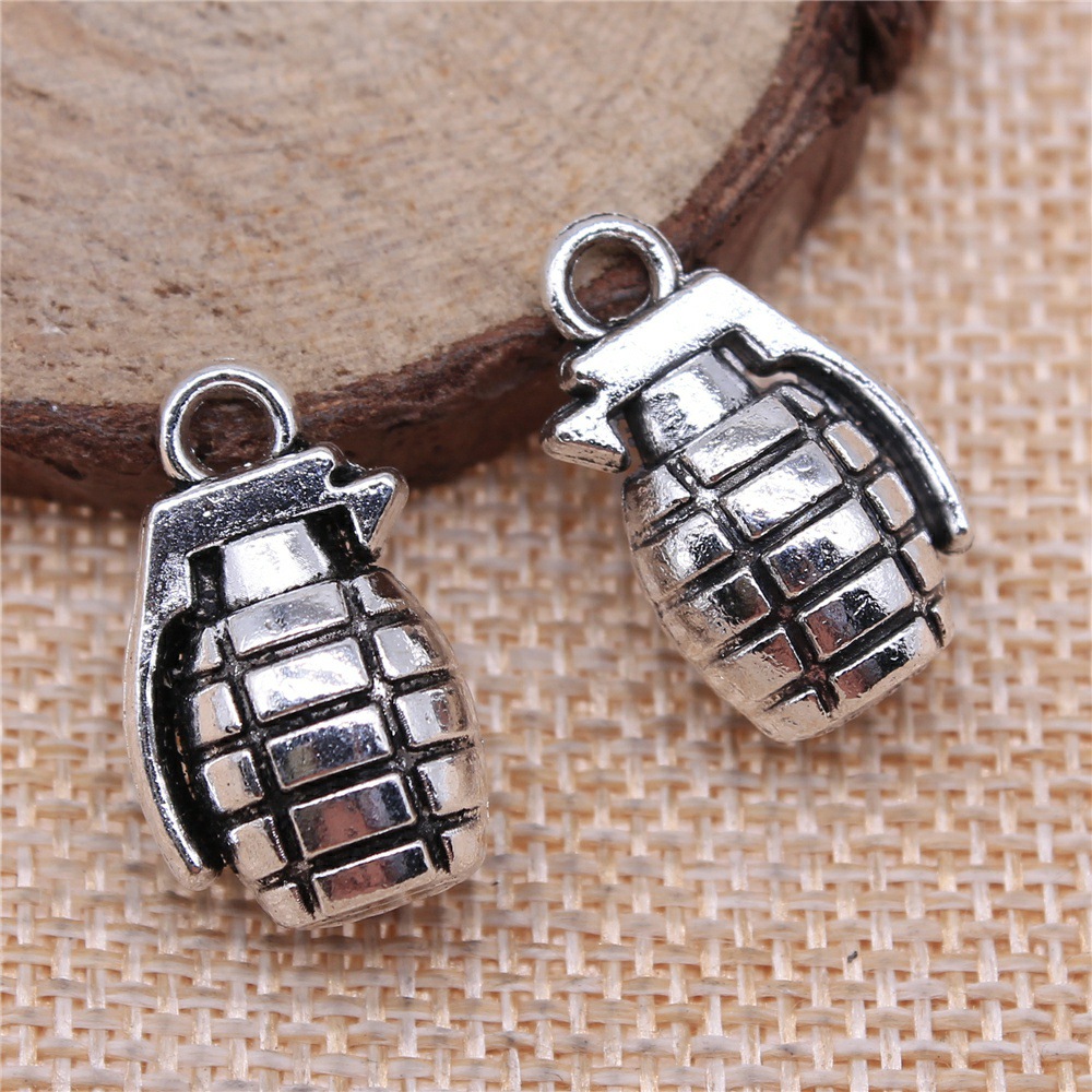 8 buah liontin berbentuk pisto - Vintage Fashion Stores ulasan dan harga